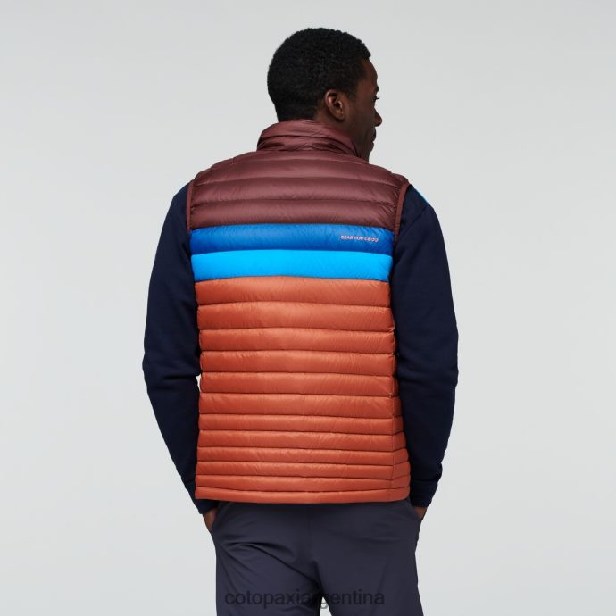 ropa Cotopaxi chaleco de plumas fuego castaña/especia hombres J66PTF127
