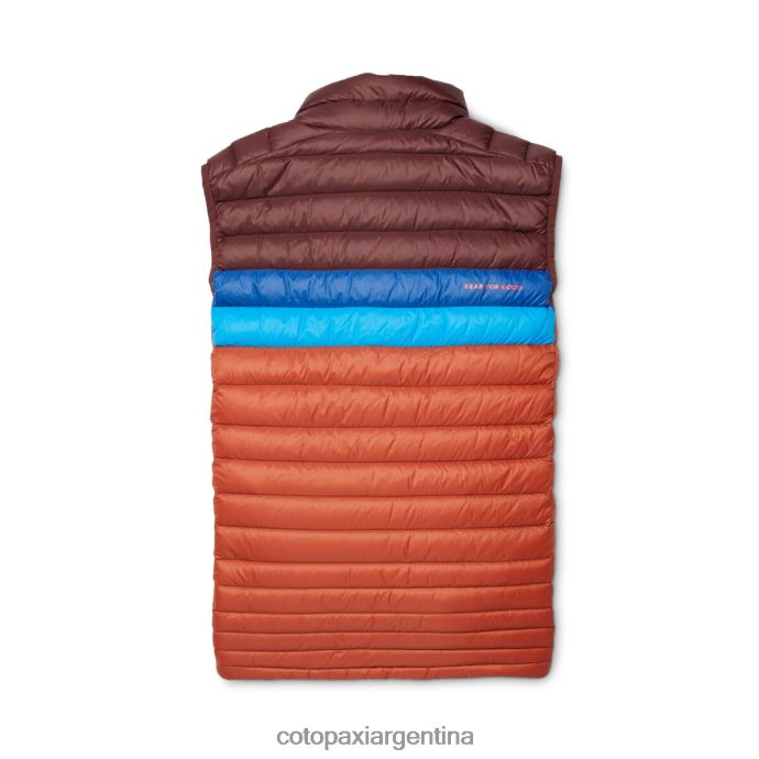 ropa Cotopaxi chaleco de plumas fuego castaña/especia hombres J66PTF127