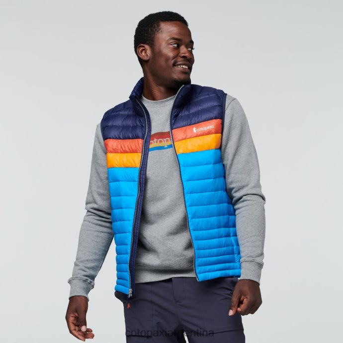 ropa Cotopaxi chaleco de plumas fuego marítimo/agua salada hombres J66PTF126