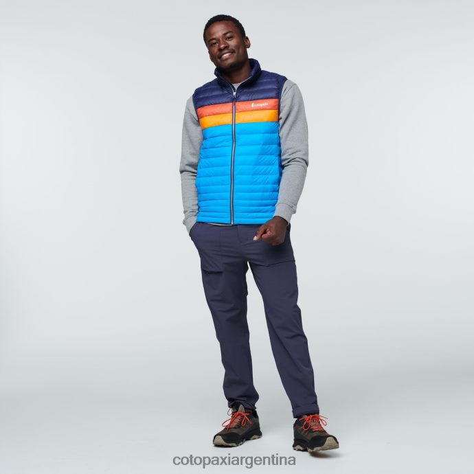ropa Cotopaxi chaleco de plumas fuego marítimo/agua salada hombres J66PTF126