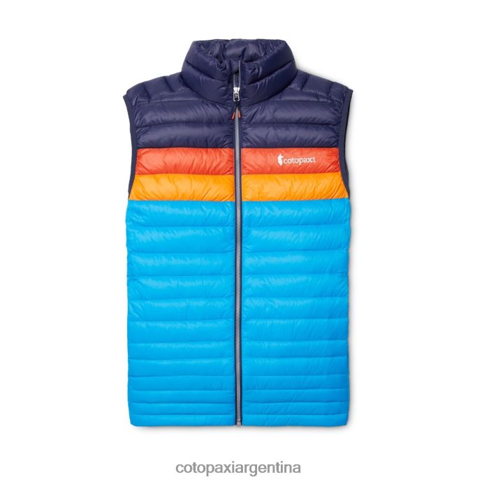 ropa Cotopaxi chaleco de plumas fuego marítimo/agua salada hombres J66PTF126