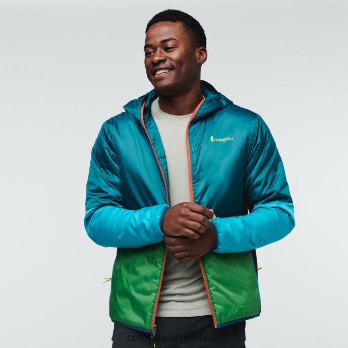 ropa Cotopaxi chaqueta con capucha teca calido sobreviviente hombres J66PTF100