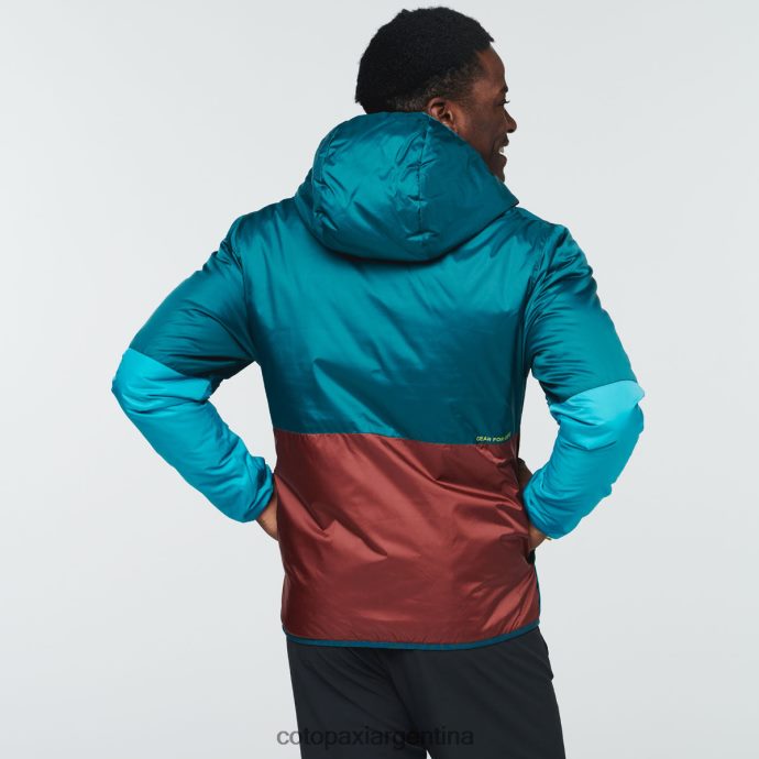 ropa Cotopaxi chaqueta con capucha teca calido sobreviviente hombres J66PTF100