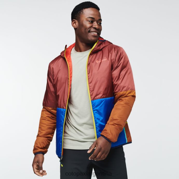 ropa Cotopaxi chaqueta con capucha teca calido tierras secas hombres J66PTF102