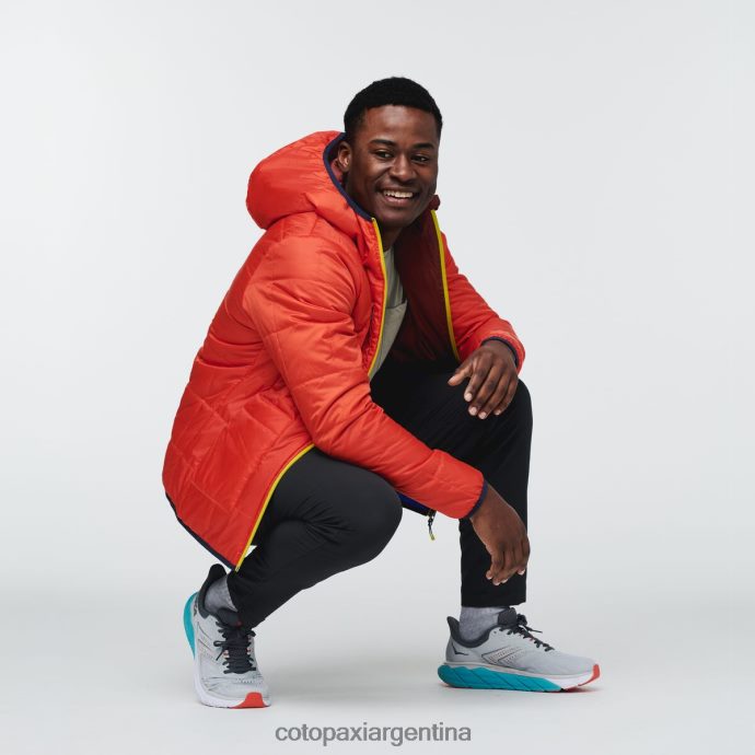 ropa Cotopaxi chaqueta con capucha teca calido tierras secas hombres J66PTF102