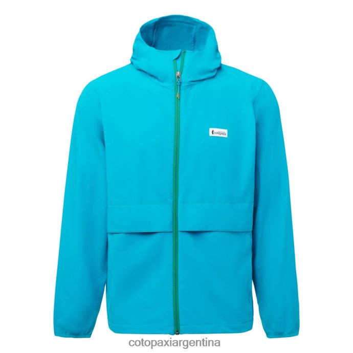 ropa Cotopaxi chaqueta de viaje viento azul mineral hombres J66PTF101