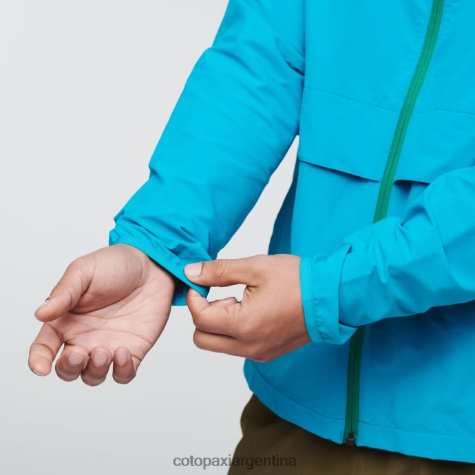 ropa Cotopaxi chaqueta de viaje viento azul mineral hombres J66PTF101