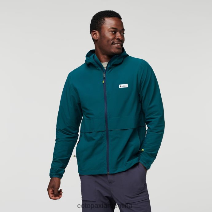 ropa Cotopaxi chaqueta de viaje viento océano profundo hombres J66PTF91