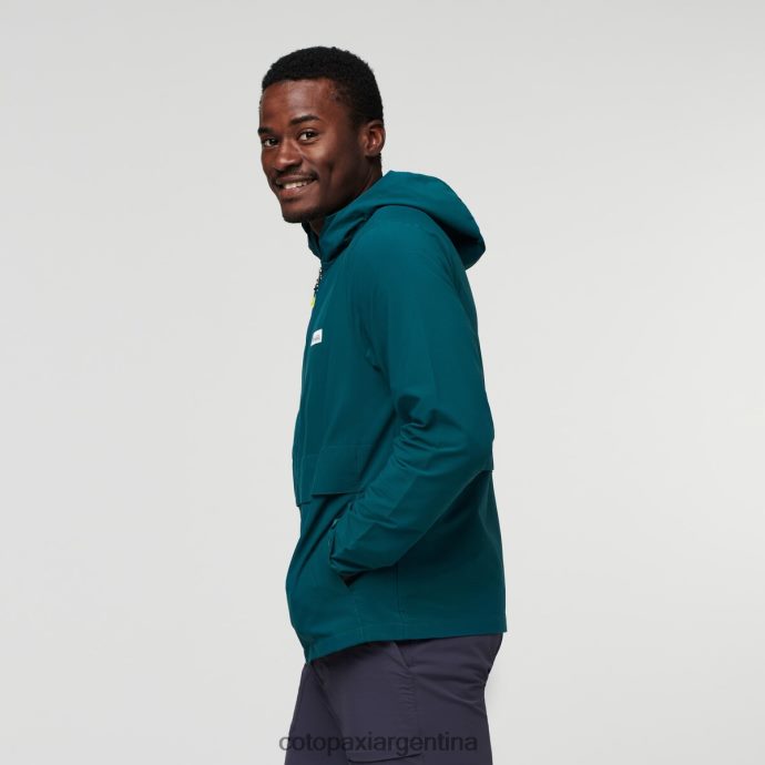 ropa Cotopaxi chaqueta de viaje viento océano profundo hombres J66PTF91
