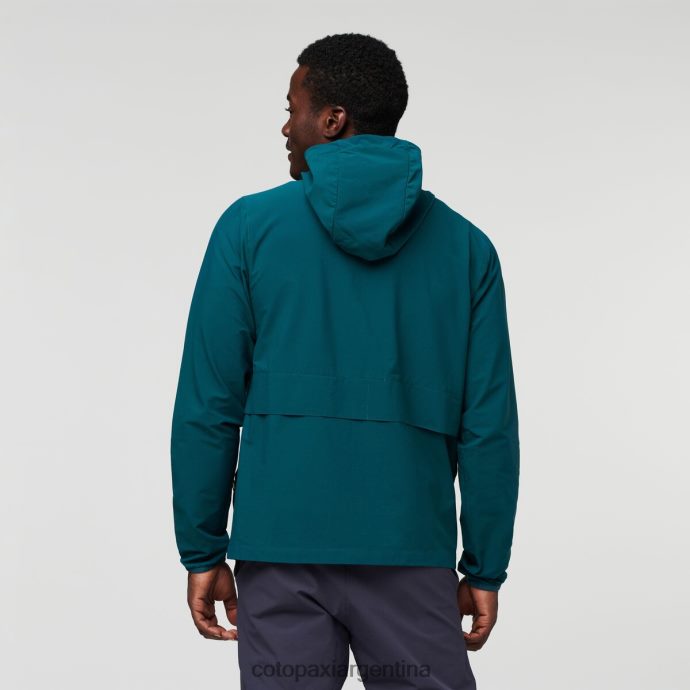 ropa Cotopaxi chaqueta de viaje viento océano profundo hombres J66PTF91