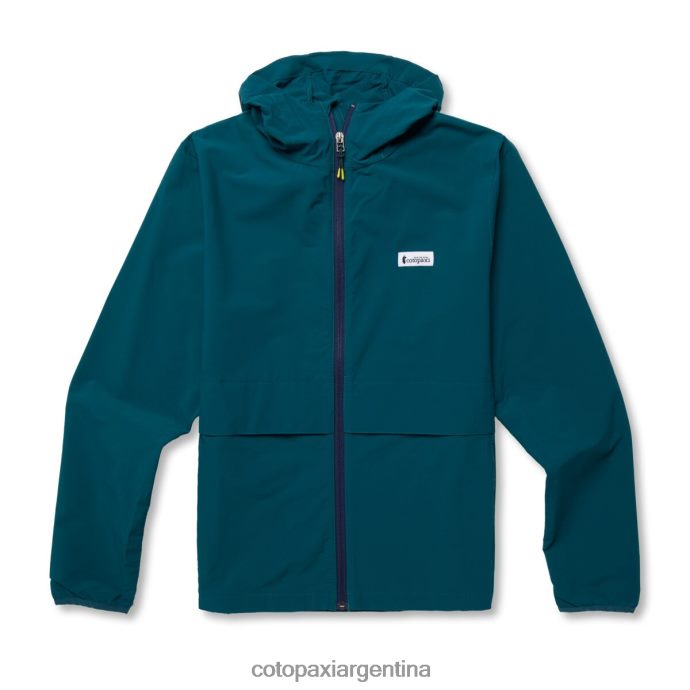 ropa Cotopaxi chaqueta de viaje viento océano profundo hombres J66PTF91