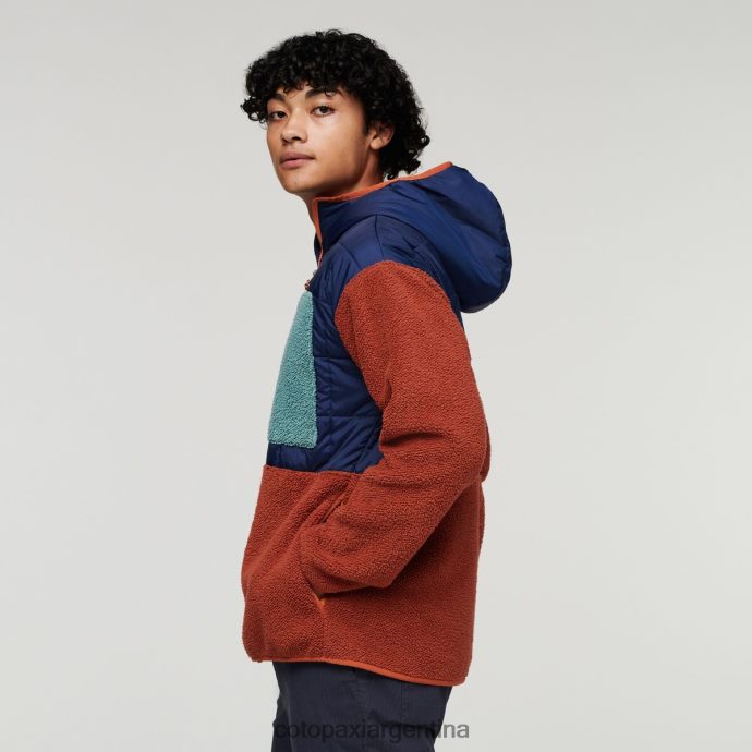 ropa Cotopaxi chaqueta híbrida tricotada marítimo/especias hombres J66PTF124