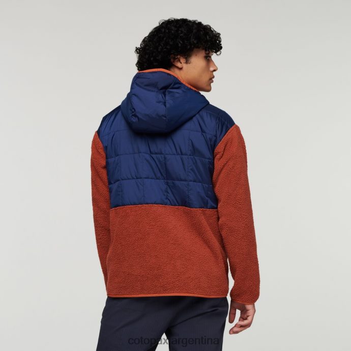 ropa Cotopaxi chaqueta híbrida tricotada marítimo/especias hombres J66PTF124