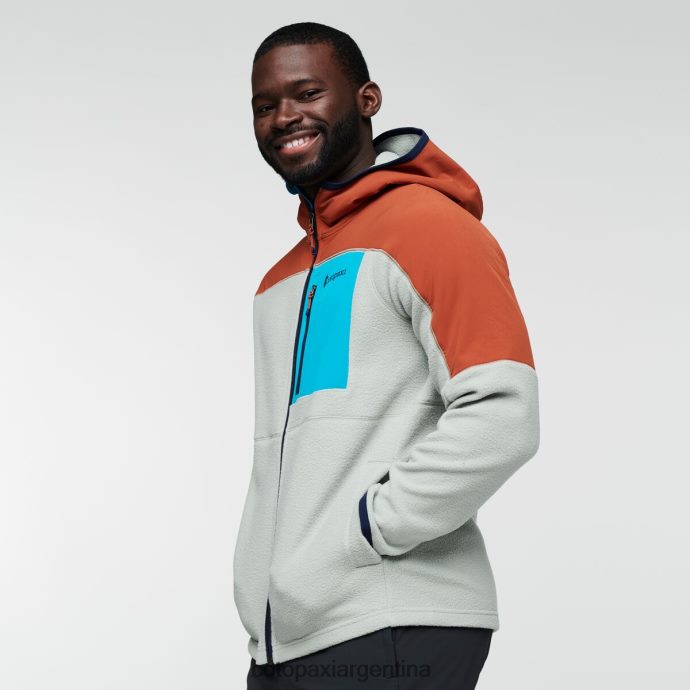 ropa Cotopaxi chaqueta polar con capucha y cierre completo abrazo especia/pincel hombres J66PTF117