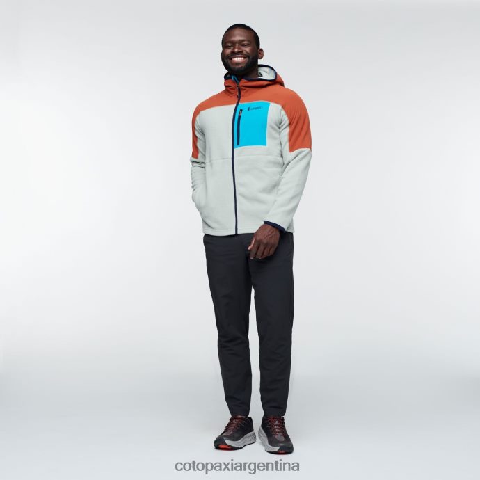 ropa Cotopaxi chaqueta polar con capucha y cierre completo abrazo especia/pincel hombres J66PTF117