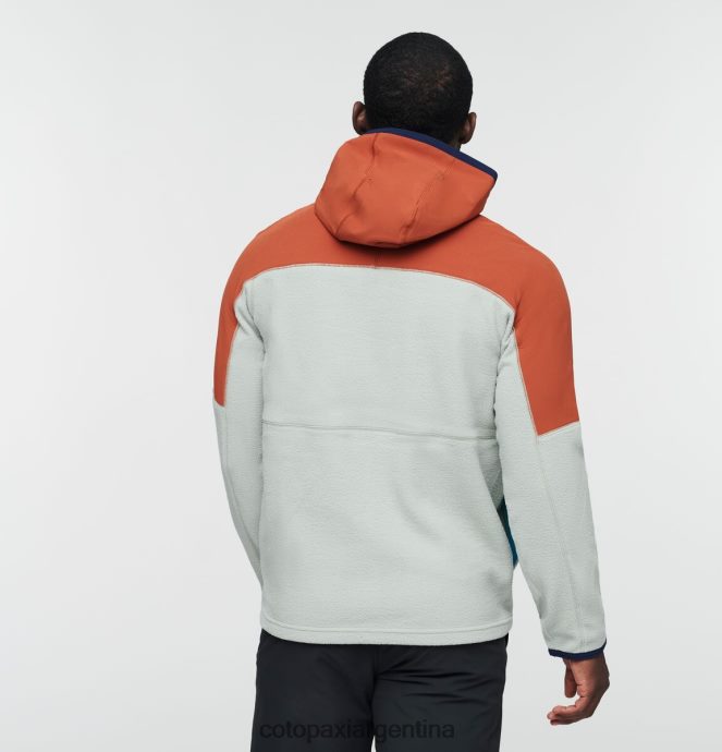 ropa Cotopaxi chaqueta polar con capucha y cierre completo abrazo especia/pincel hombres J66PTF117
