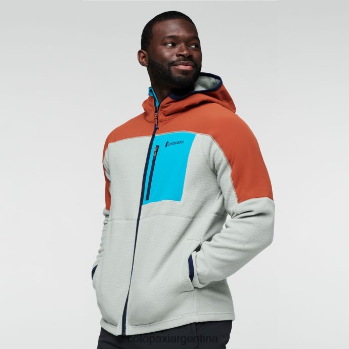 ropa Cotopaxi chaqueta polar con capucha y cierre completo abrazo especia/pincel hombres J66PTF117