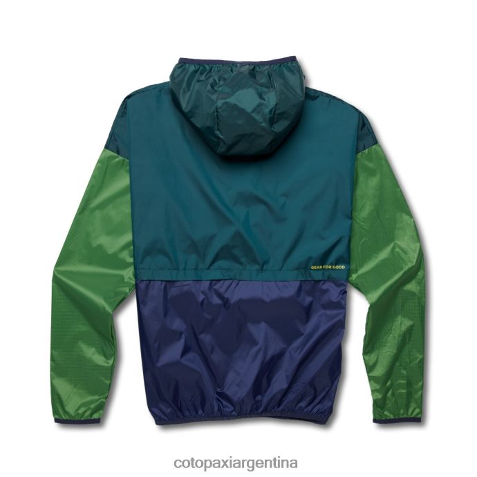 ropa Cotopaxi cortavientos teca con media cremallera pinares hombres J66PTF97