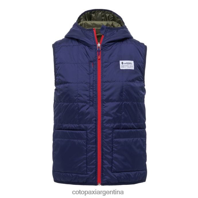 ropa Cotopaxi chaleco con capucha teca calido aceite de oliva mujer J66PTF51