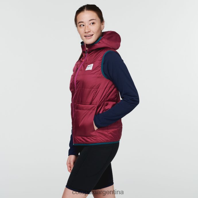 ropa Cotopaxi chaleco con capucha teca calido corre corre mujer J66PTF47