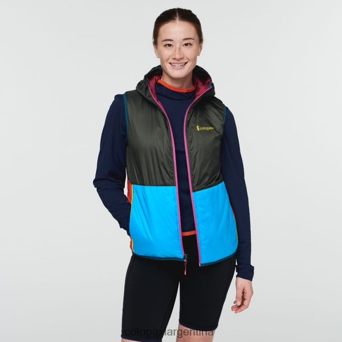 ropa Cotopaxi chaleco con capucha teca calido corre corre mujer J66PTF47