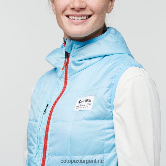 ropa Cotopaxi chaleco con capucha teca calido río sabio mujer J66PTF48