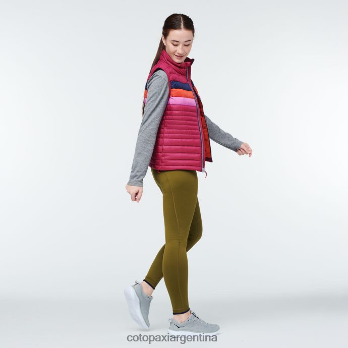 ropa Cotopaxi chaleco de plumas fuego frambuesa mujer J66PTF45