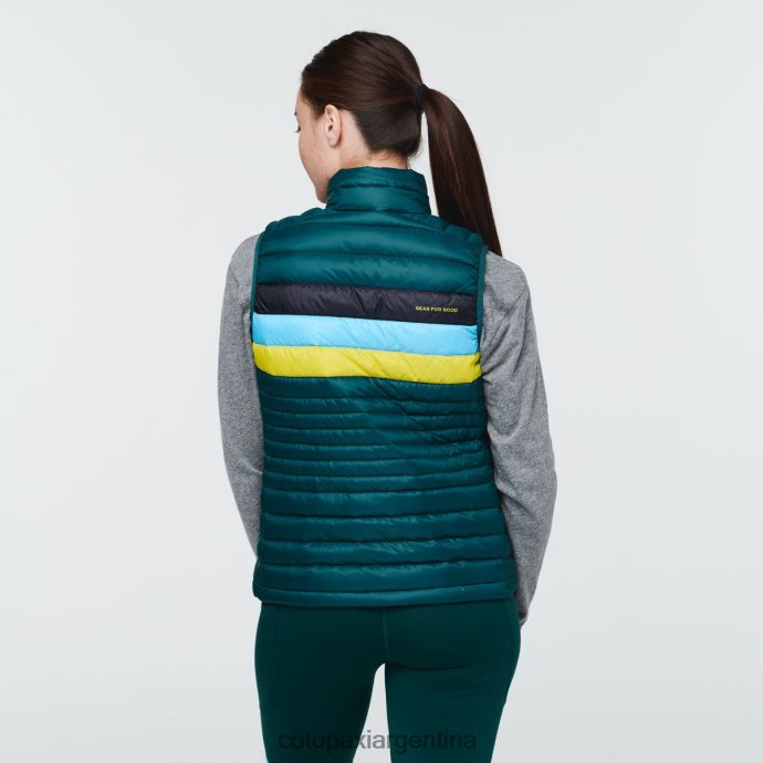 ropa Cotopaxi chaleco de plumas fuego océano profundo mujer J66PTF49