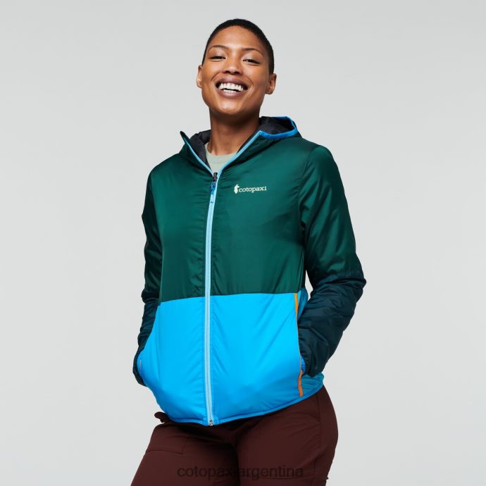 ropa Cotopaxi chaqueta con capucha teca calido Pensacola mujer J66PTF8