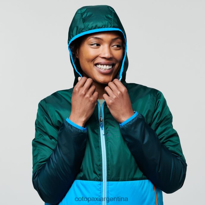 ropa Cotopaxi chaqueta con capucha teca calido Pensacola mujer J66PTF8