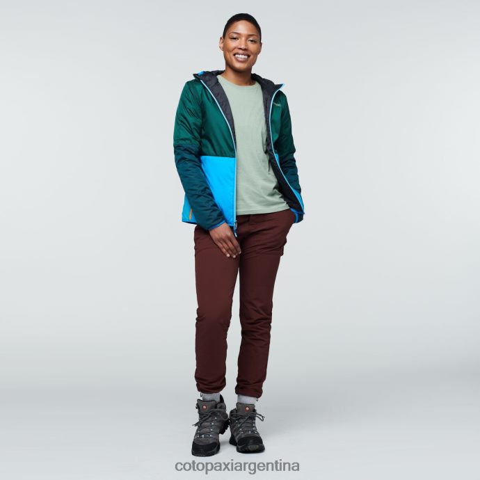 ropa Cotopaxi chaqueta con capucha teca calido Pensacola mujer J66PTF8