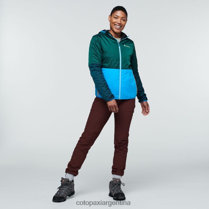 ropa Cotopaxi chaqueta con capucha teca calido Pensacola mujer J66PTF8
