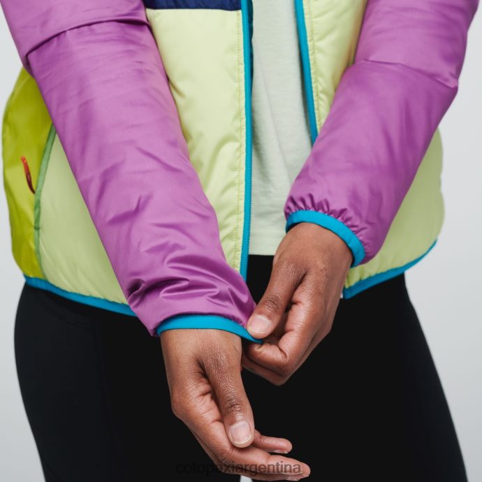 ropa Cotopaxi chaqueta con capucha teca calido cinta de video mujer J66PTF19