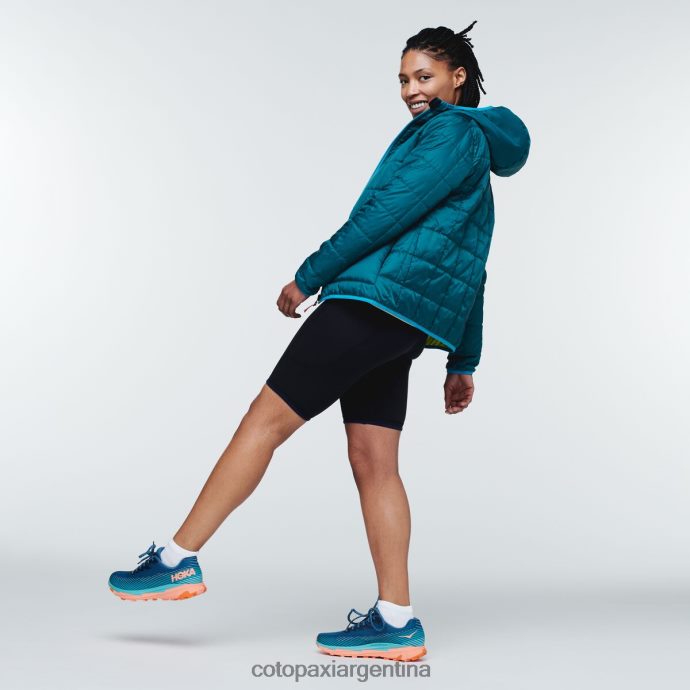ropa Cotopaxi chaqueta con capucha teca calido cinta de video mujer J66PTF19