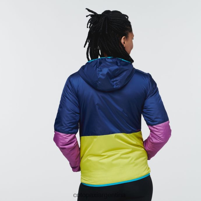 ropa Cotopaxi chaqueta con capucha teca calido cinta de video mujer J66PTF19