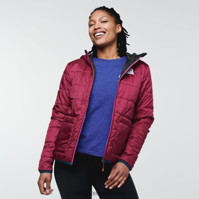 ropa Cotopaxi chaqueta con capucha teca calido corre corre mujer J66PTF20