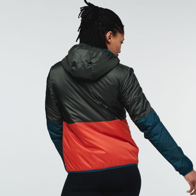 ropa Cotopaxi chaqueta con capucha teca calido corre corre mujer J66PTF20