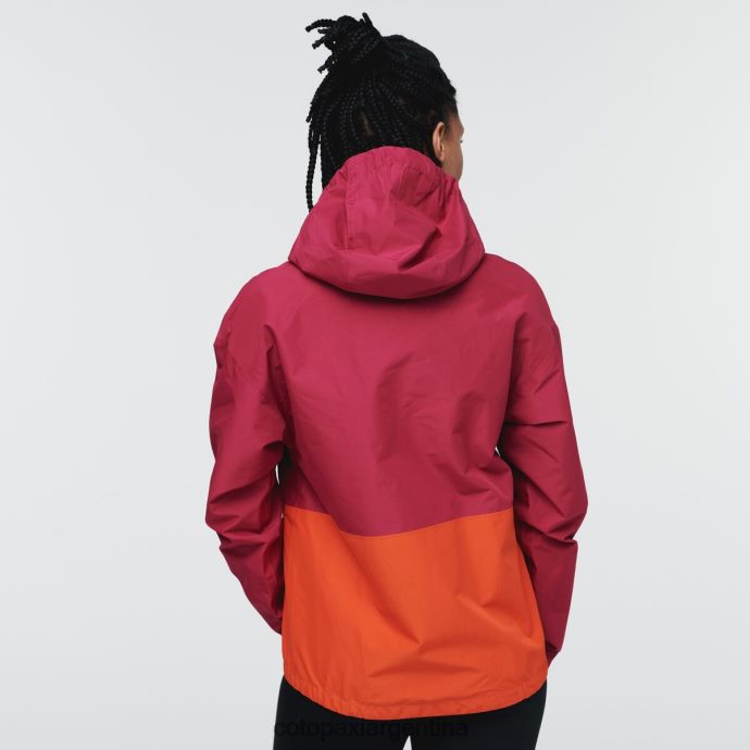 ropa Cotopaxi chaqueta de lluvia cielo frambuesa mujer J66PTF10