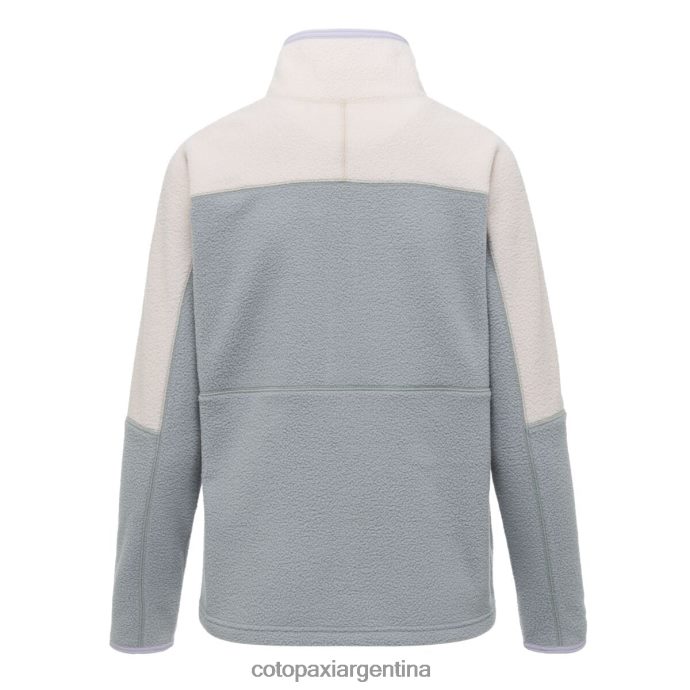 ropa Cotopaxi chaqueta polar abrazo con media cremallera crema/pincel mujer J66PTF39
