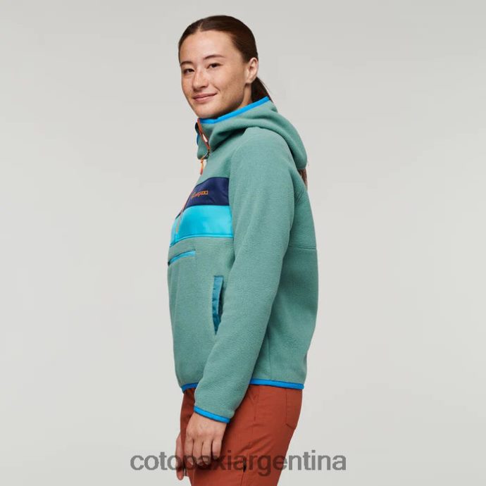 ropa Cotopaxi chaqueta polar teca con capucha y media cremallera Kentucky mujer J66PTF42