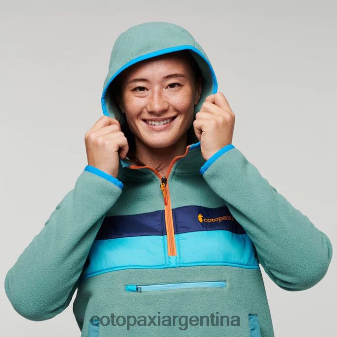 ropa Cotopaxi chaqueta polar teca con capucha y media cremallera Kentucky mujer J66PTF42