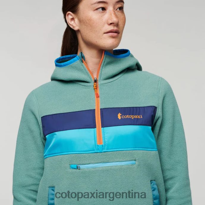 ropa Cotopaxi chaqueta polar teca con capucha y media cremallera Kentucky mujer J66PTF42