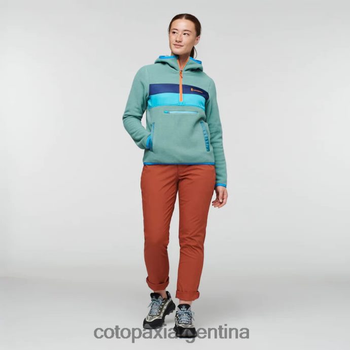 ropa Cotopaxi chaqueta polar teca con capucha y media cremallera Kentucky mujer J66PTF42