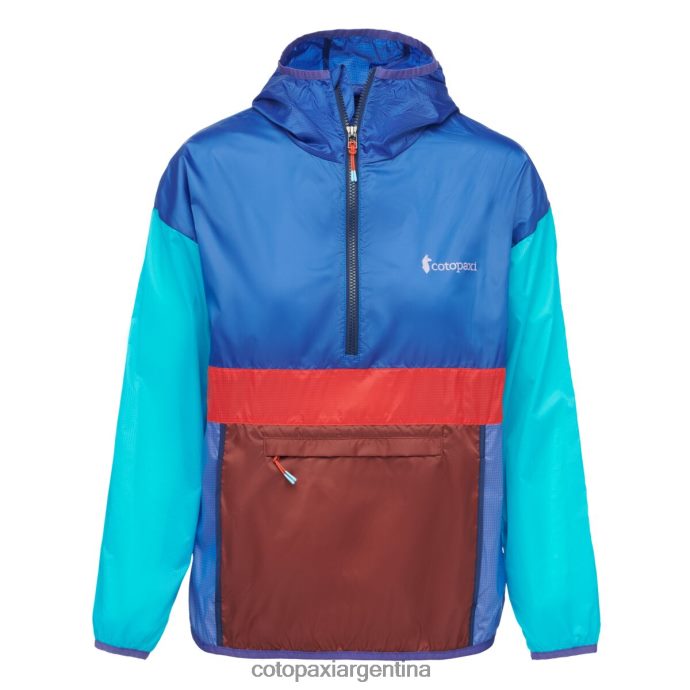 ropa Cotopaxi cortavientos teca con media cremallera sol de marinero mujer J66PTF13