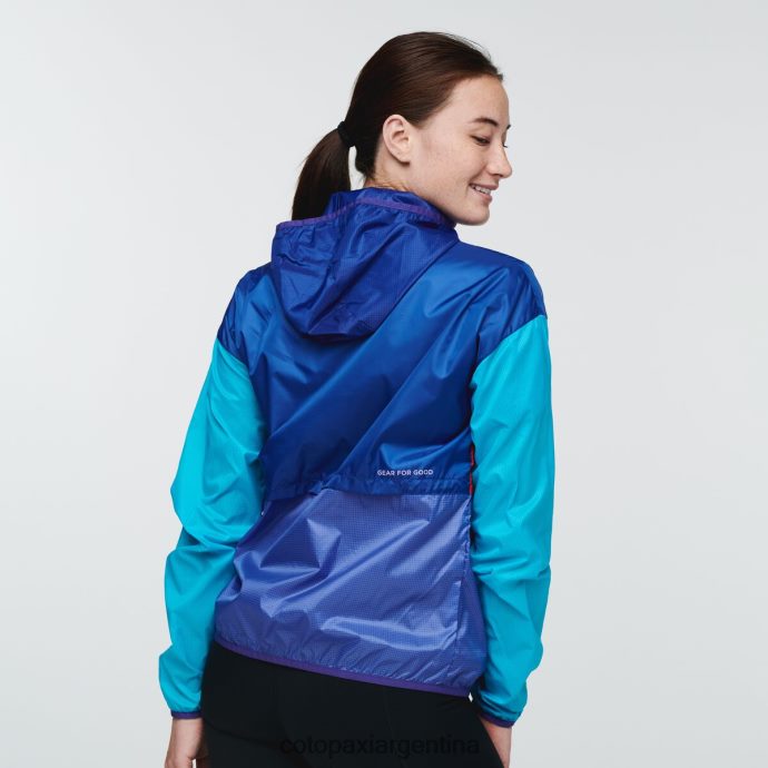 ropa Cotopaxi cortavientos teca con media cremallera sol de marinero mujer J66PTF13