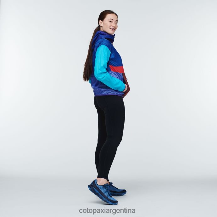 ropa Cotopaxi cortavientos teca con media cremallera sol de marinero mujer J66PTF13