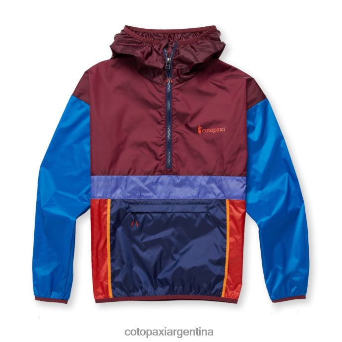 ropa Cotopaxi cortavientos teca con media cremallera tan francés mujer J66PTF6