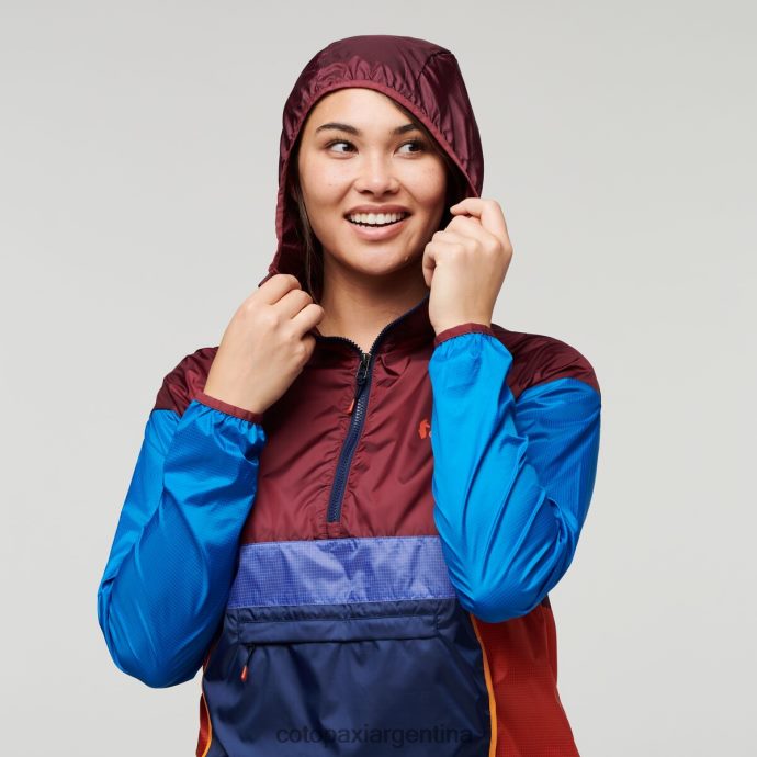 ropa Cotopaxi cortavientos teca con media cremallera tan francés mujer J66PTF6