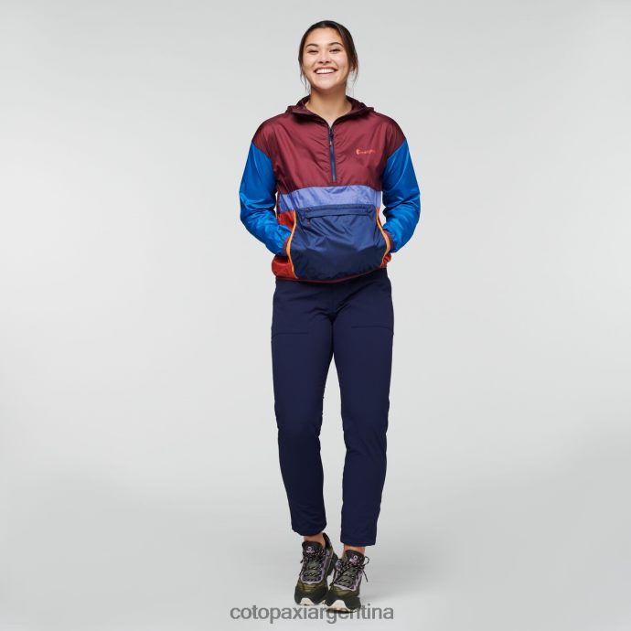 ropa Cotopaxi cortavientos teca con media cremallera tan francés mujer J66PTF6