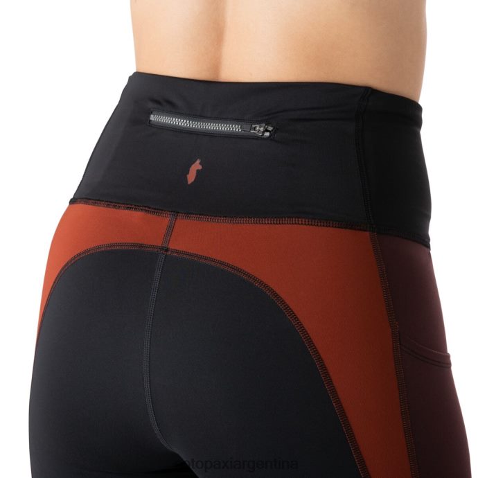 ropa Cotopaxi roso apretado negro mujer J66PTF77